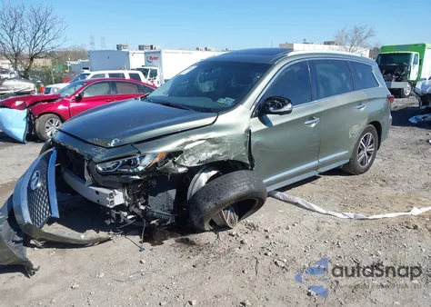 2016 Infiniti Qx60 from USA, damaged, VIN 5N1AL0MM5GC505576